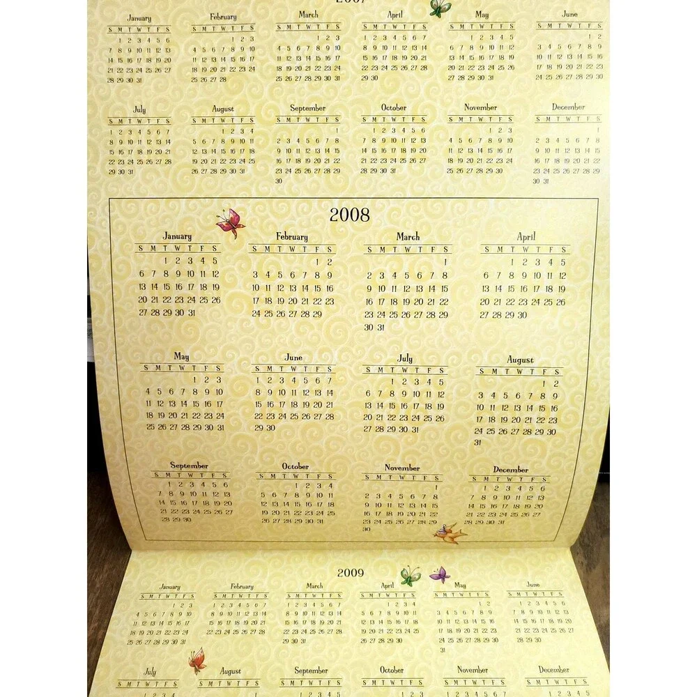 Vintage Mary Engelbreit Celebrebrate 2008 Calendar NEW Framing Wall Art Crafting